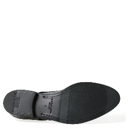 Silver Sequined Lace Up Men Derby Dress Shoes