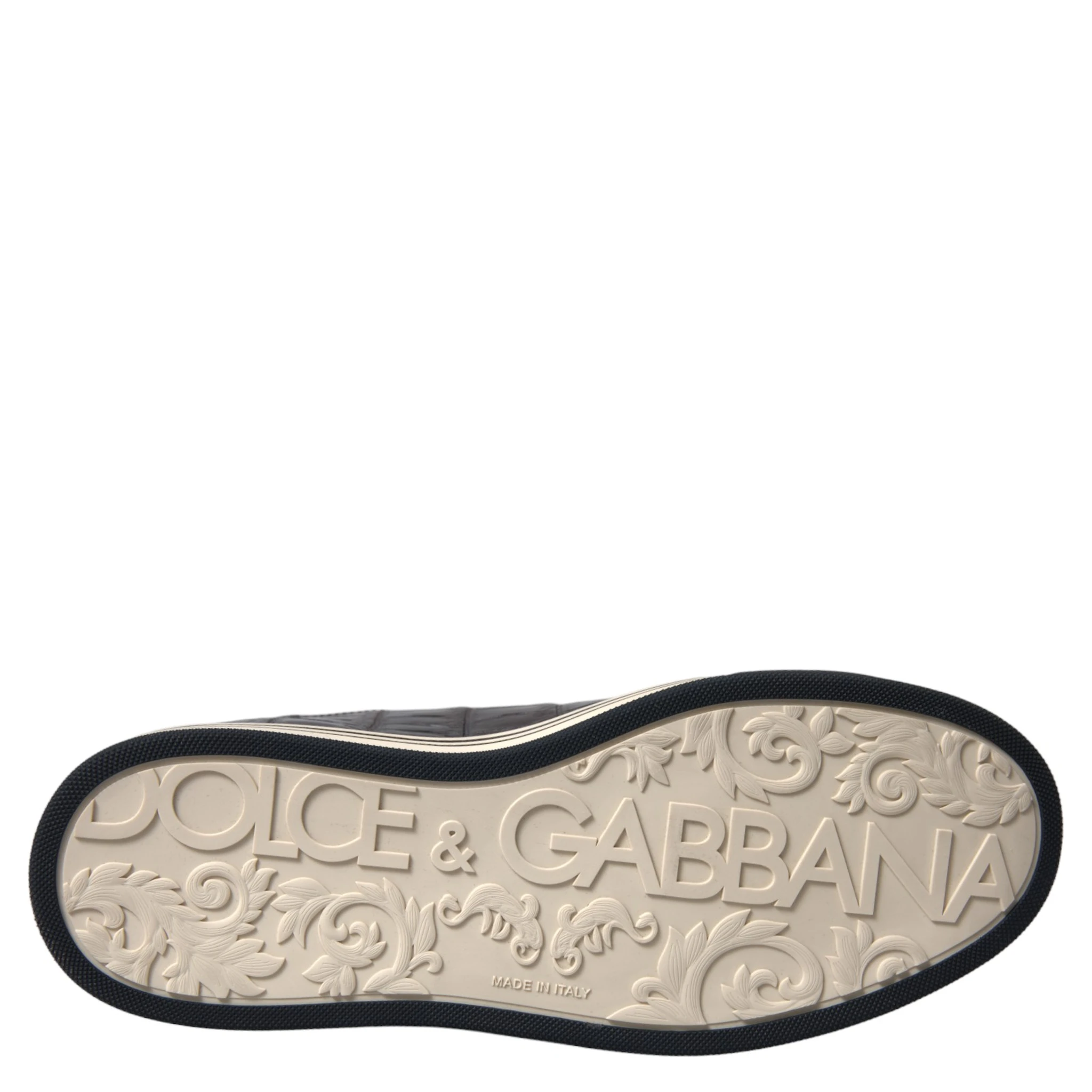 Brown Croc Exotic Leather Men Casual Sneakers Shoes