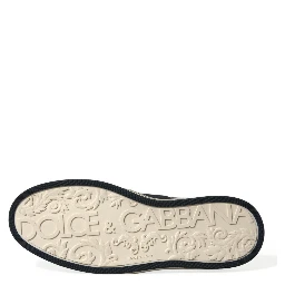 Black Croc Exotic Leather Sneakers Shoes