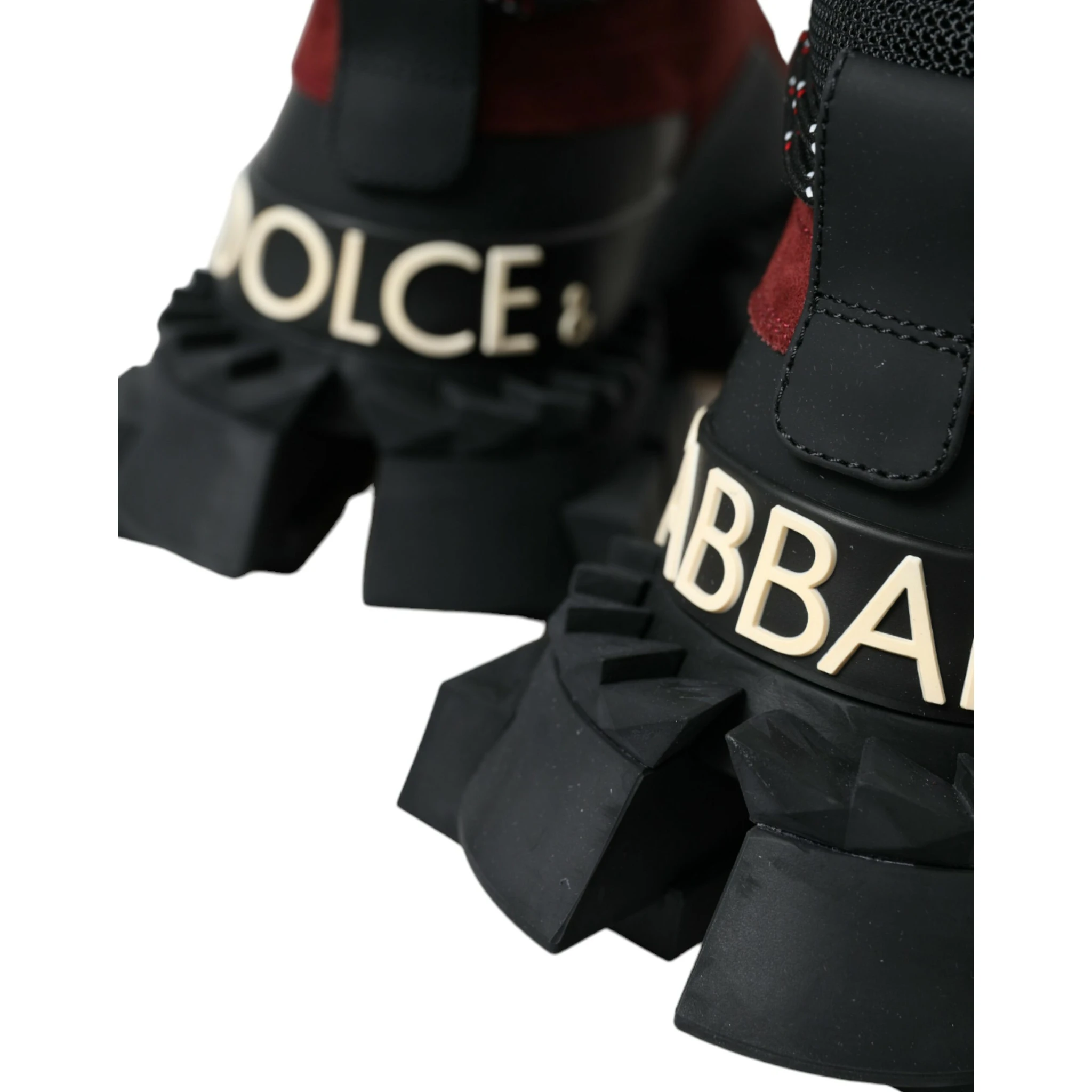 Burgundy Super King High Top Men Sneakers Shoes