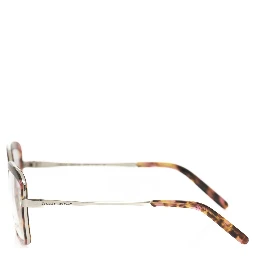 Red Metallic Fibre Glasses Frame