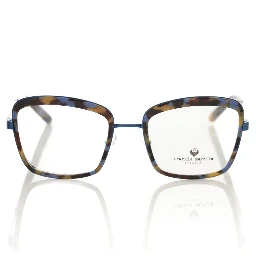 Blue Metallic Fibre Glasses Frame