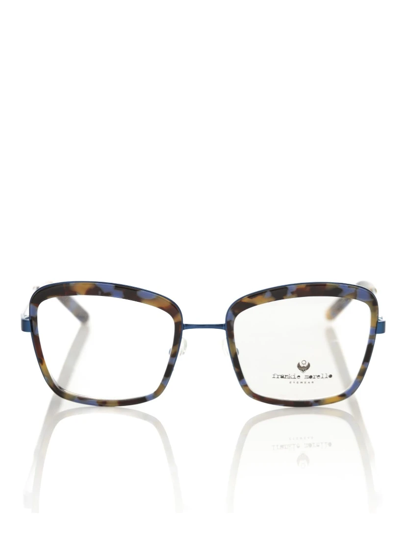 Blue Metallic Fibre Glasses Frame