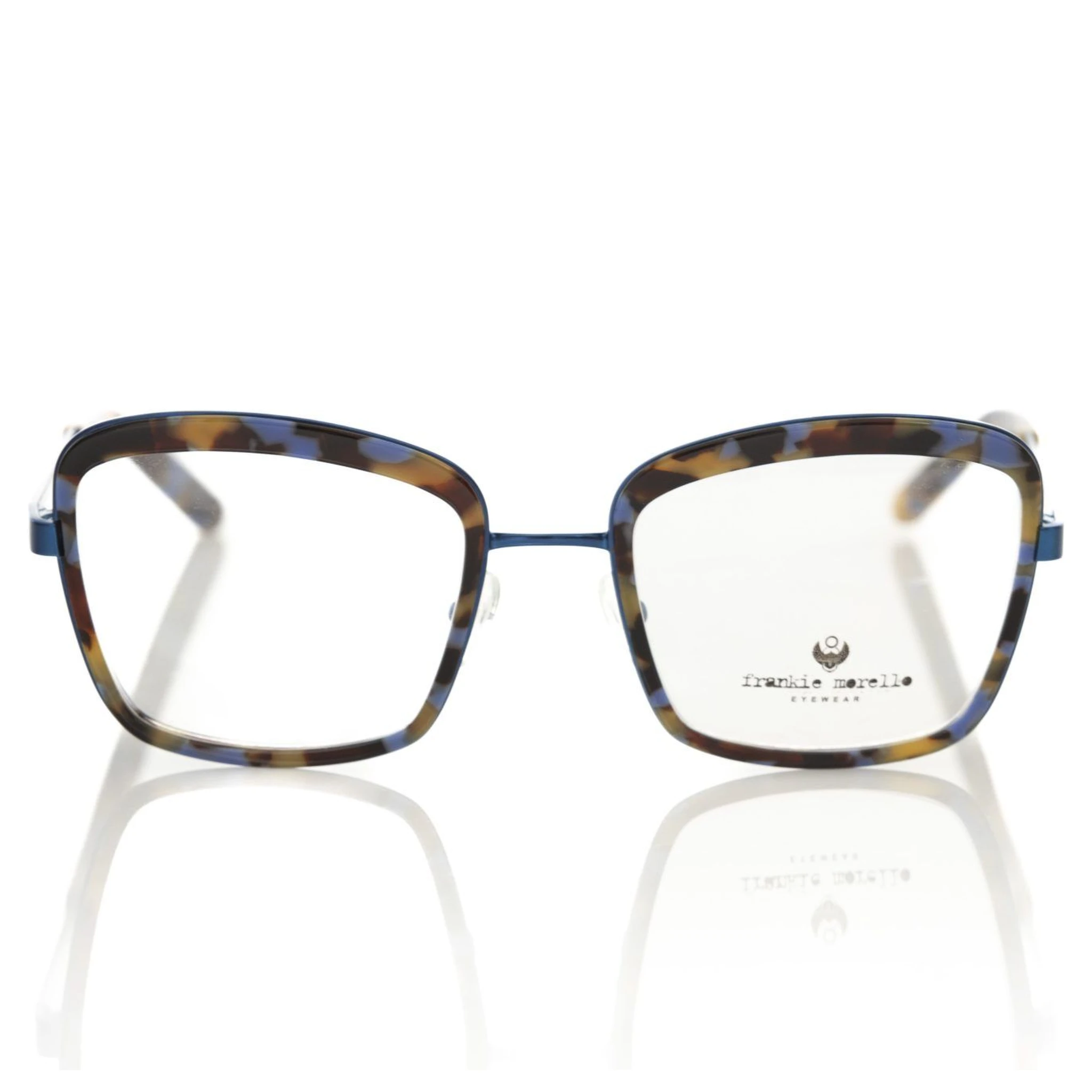 Blue Metallic Fibre Glasses Frame