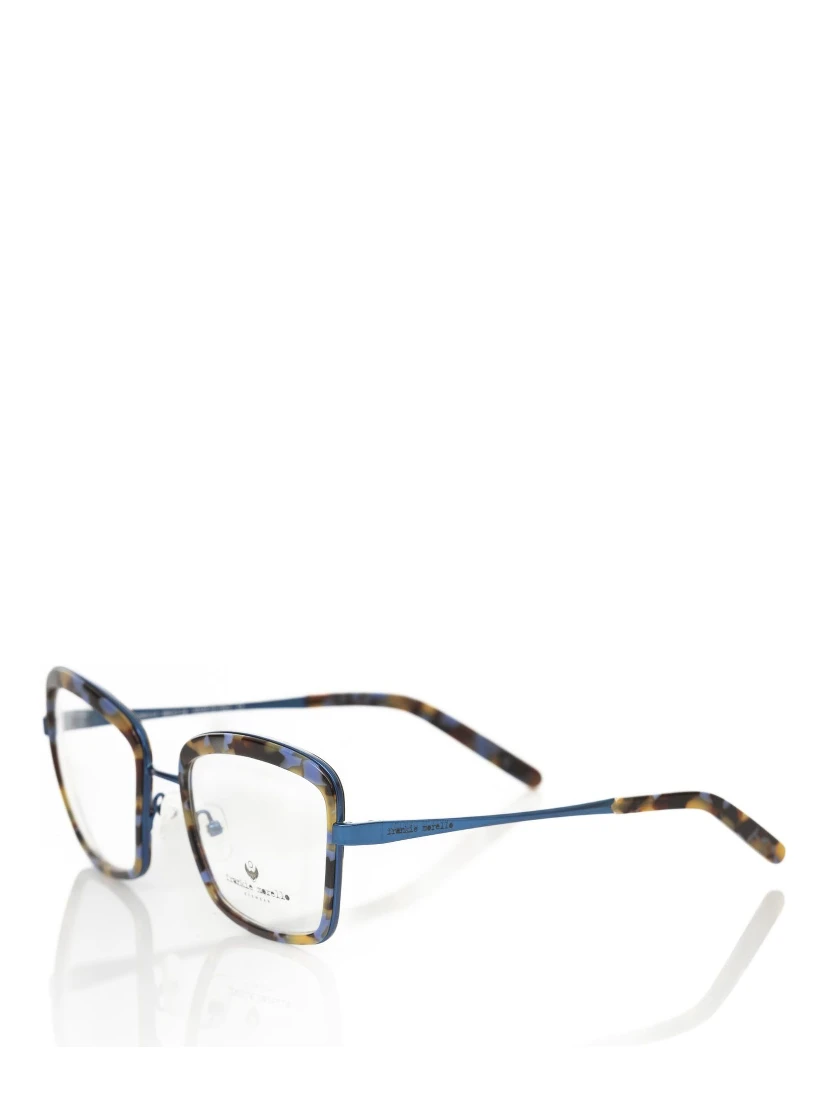 Blue Metallic Fibre Glasses Frame