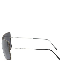 Black Metallic Fibre Sunglass