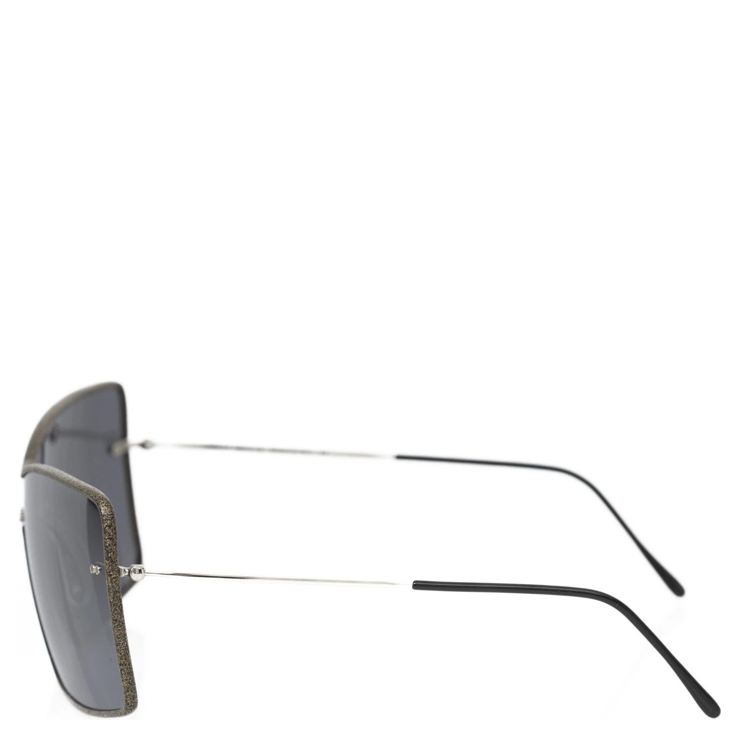 Black Metallic Fibre Sunglass