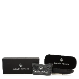 Black Metallic Fibre Sunglass