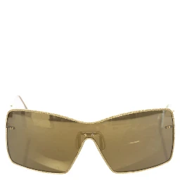 Gold Metallic Fibre Sunglass