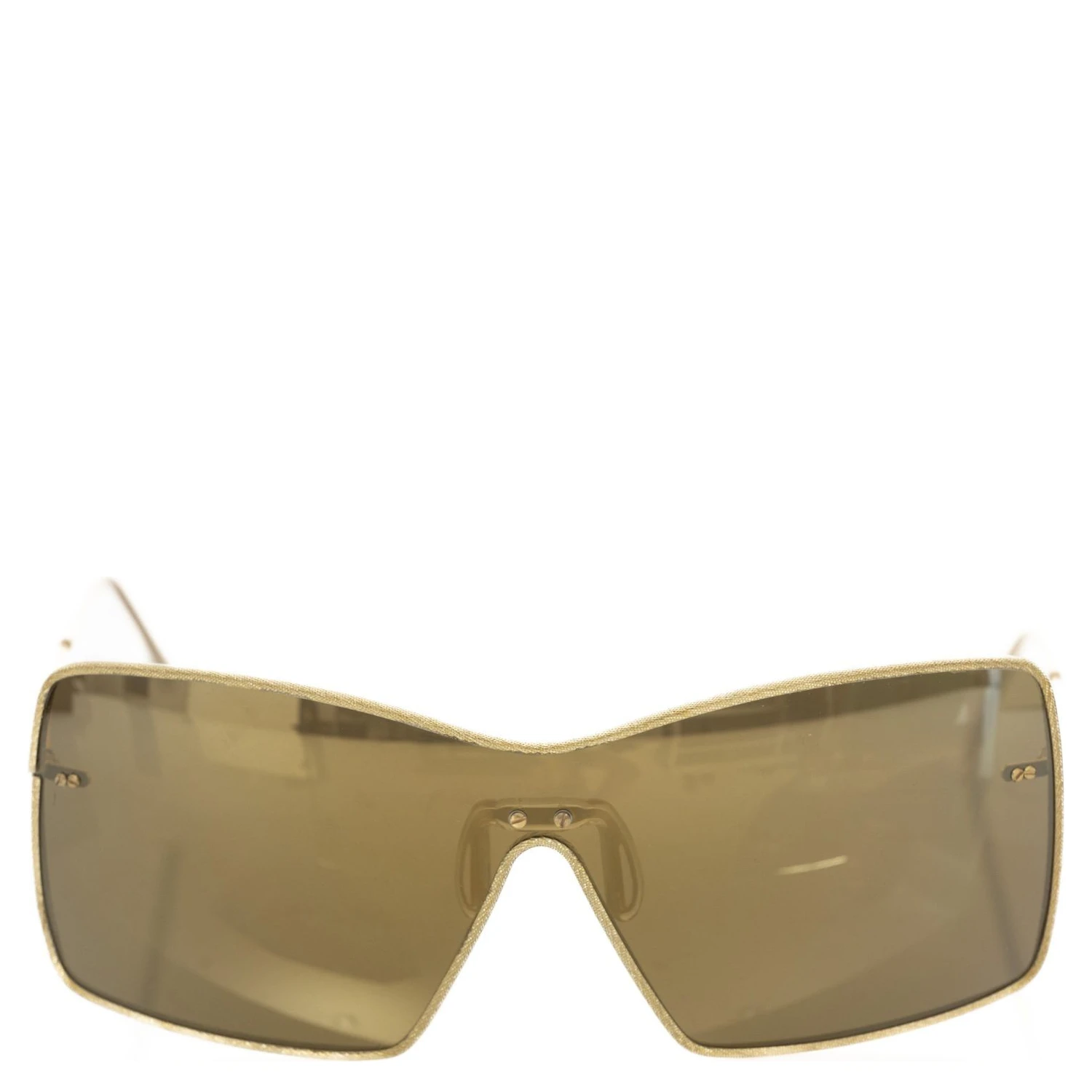 Gold Metallic Fibre Sunglass