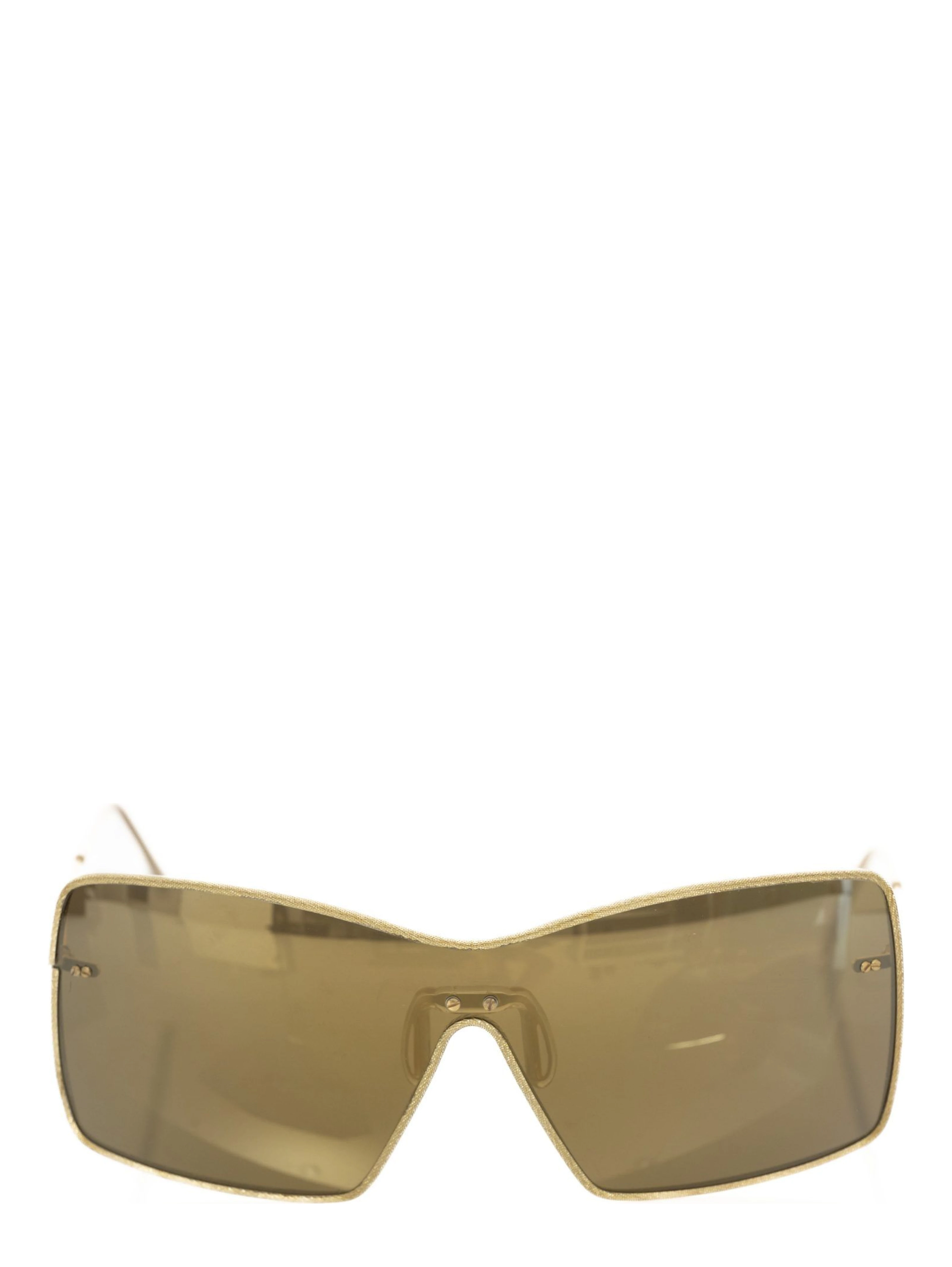 Gold Metallic Fibre Sunglass
