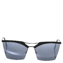 Black Metallic Fibre Sunglass