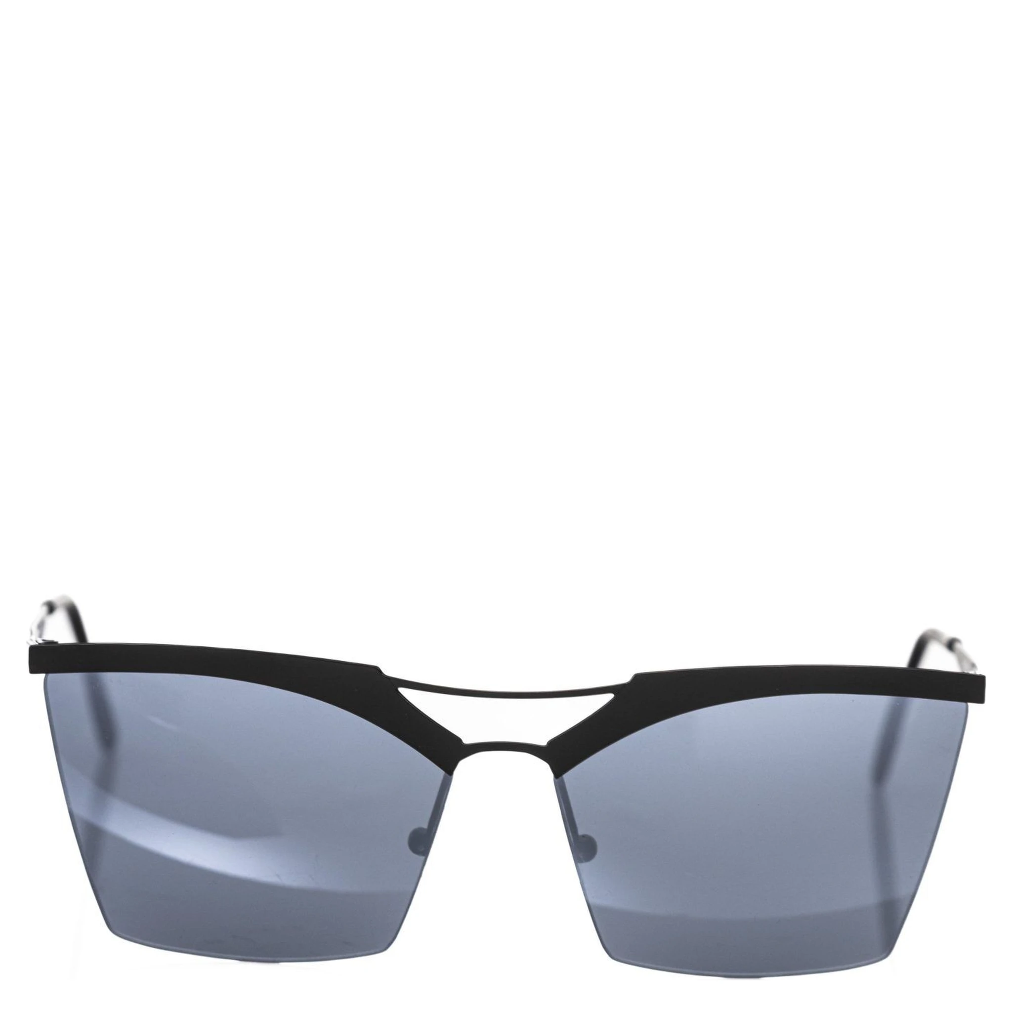 Black Metallic Fibre Sunglass