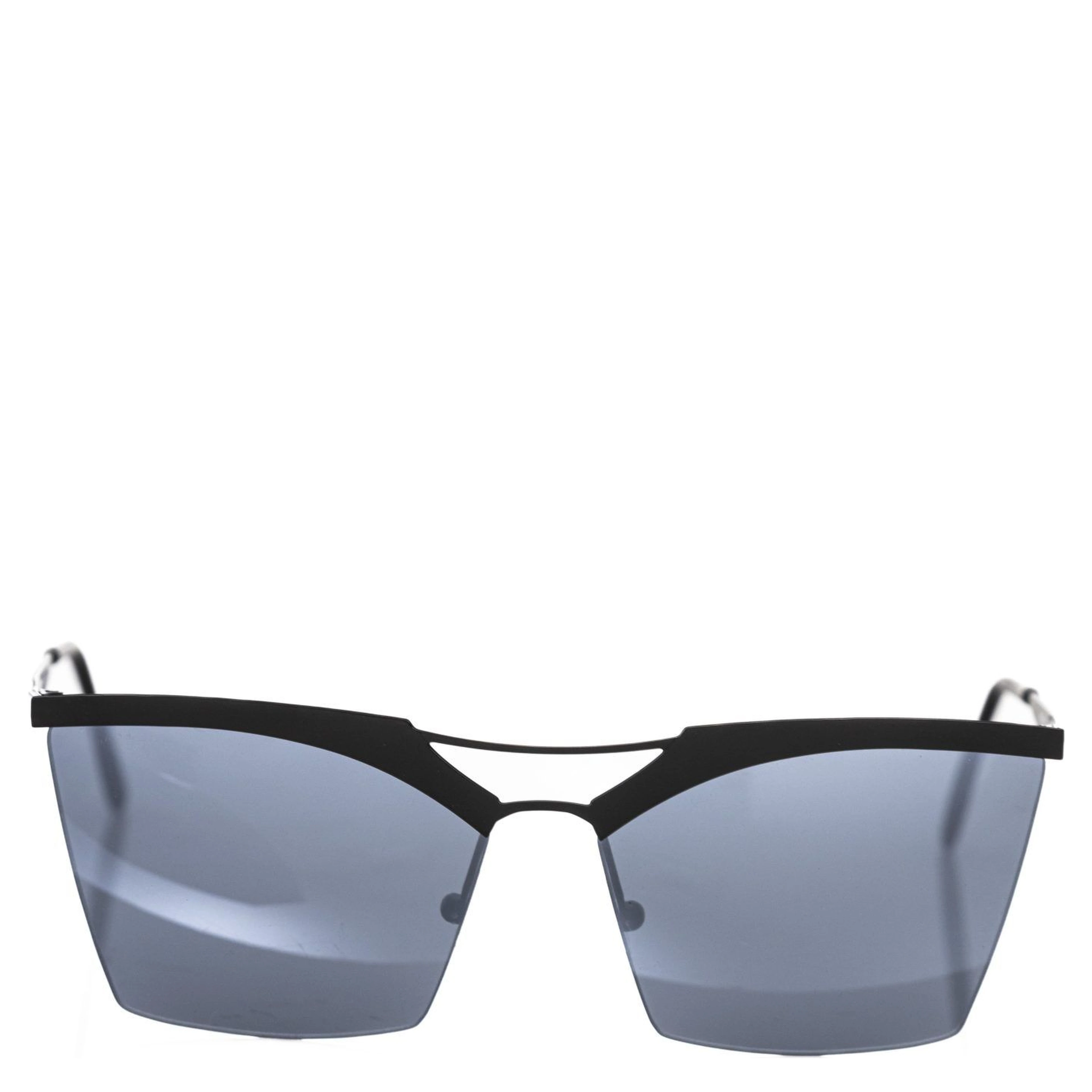 Black Metallic Fibre Sunglass