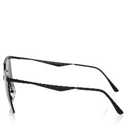 Black Metallic Fibre Sunglass