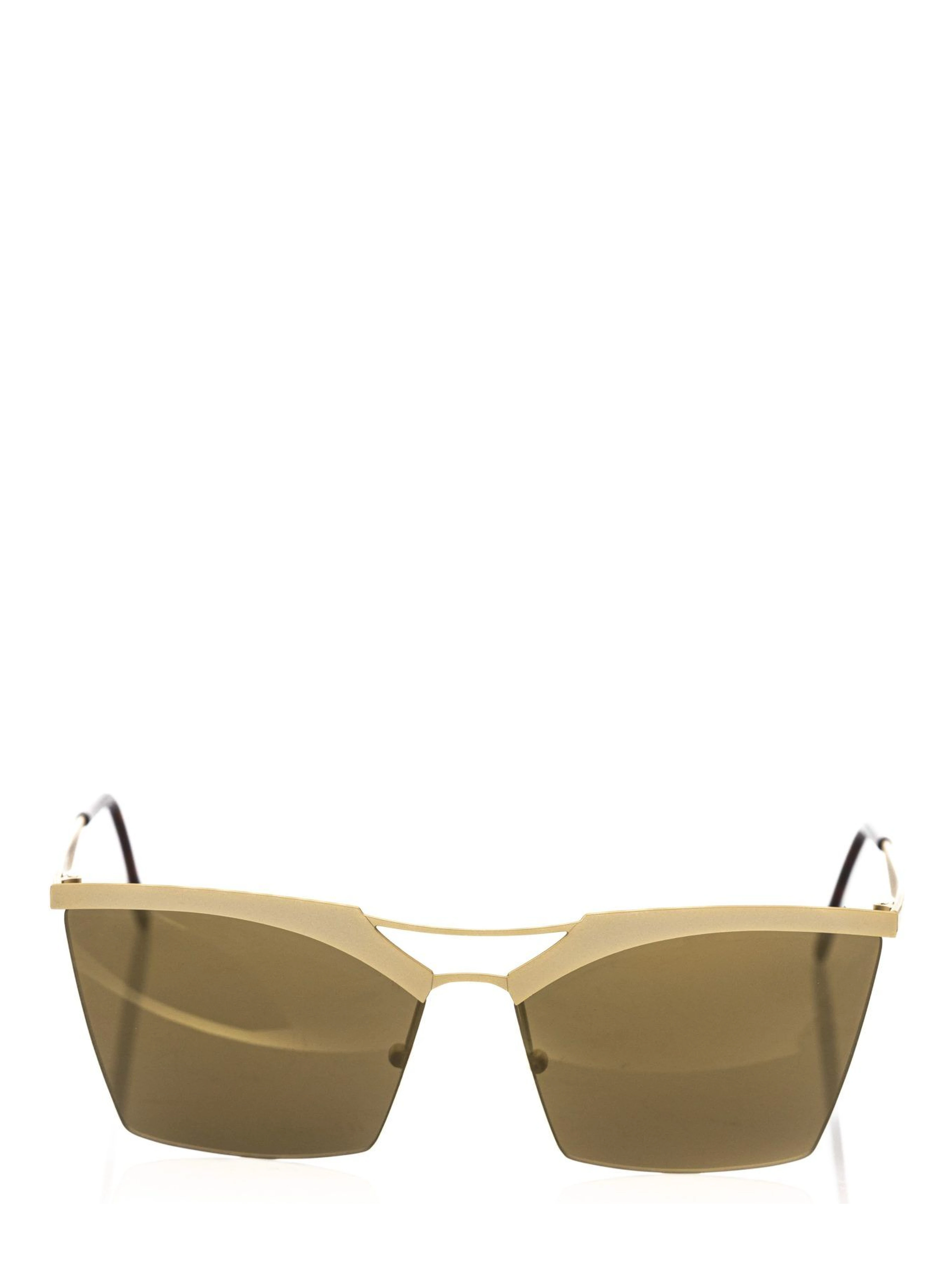 Gold Metallic Fibre Sunglass