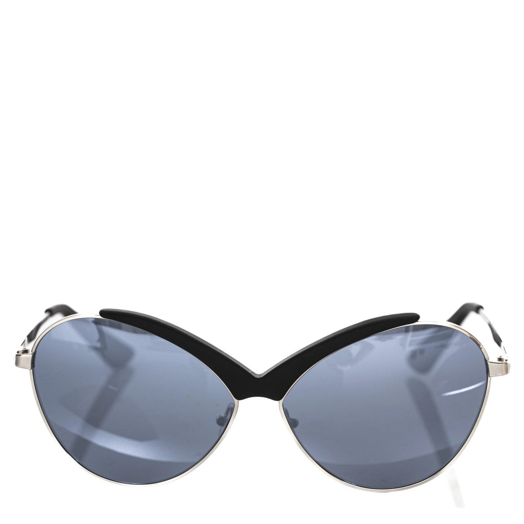 Black Metallic Fibre Sunglass