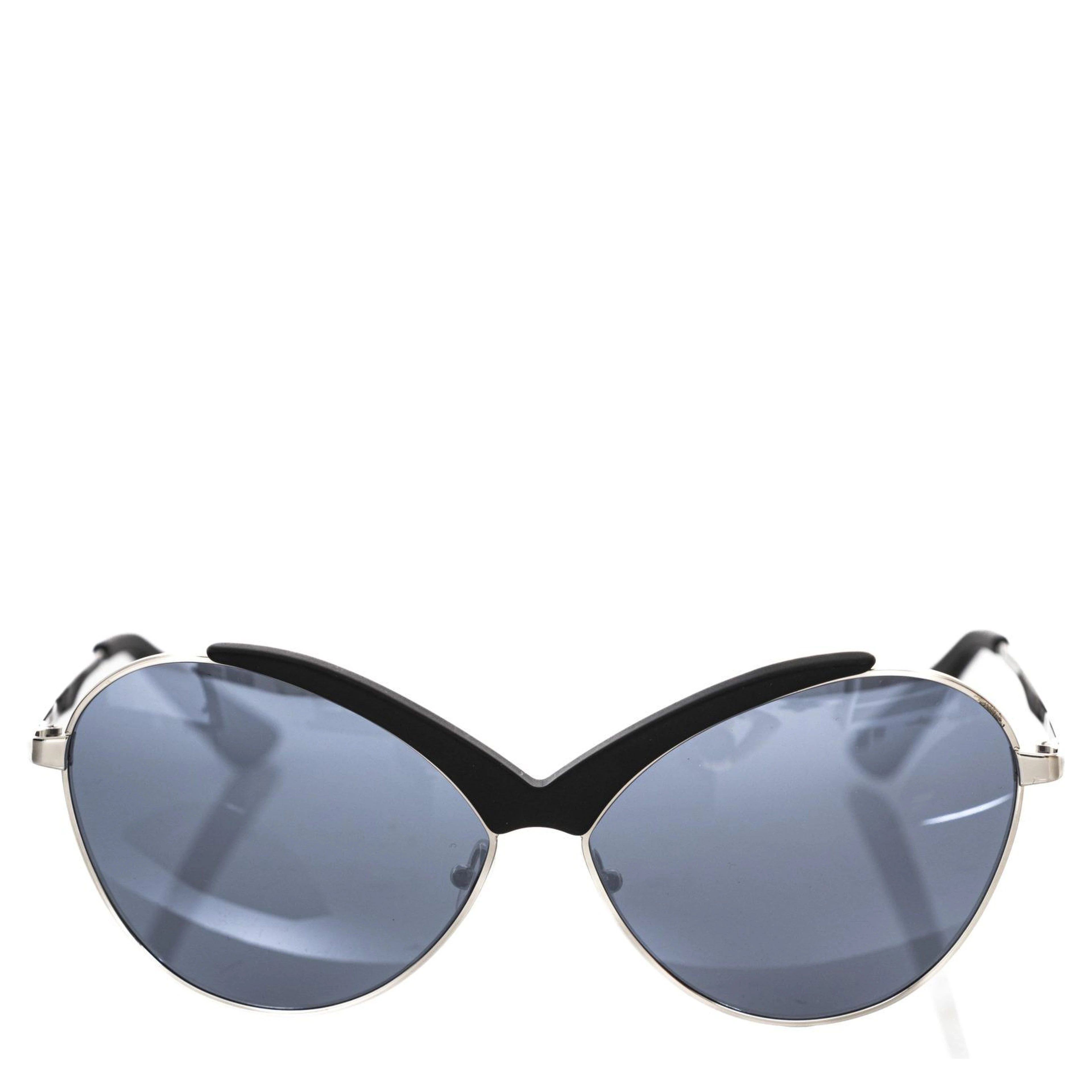 Black Metallic Fibre Sunglass