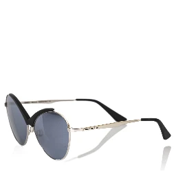 Black Metallic Fibre Sunglass