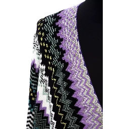 Multicolor Wool Poncho