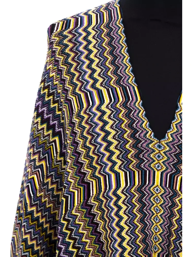 Multicolor Wool Poncho alternative