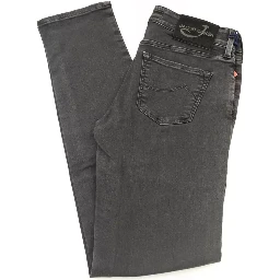 Black Cotton Jeans Denim