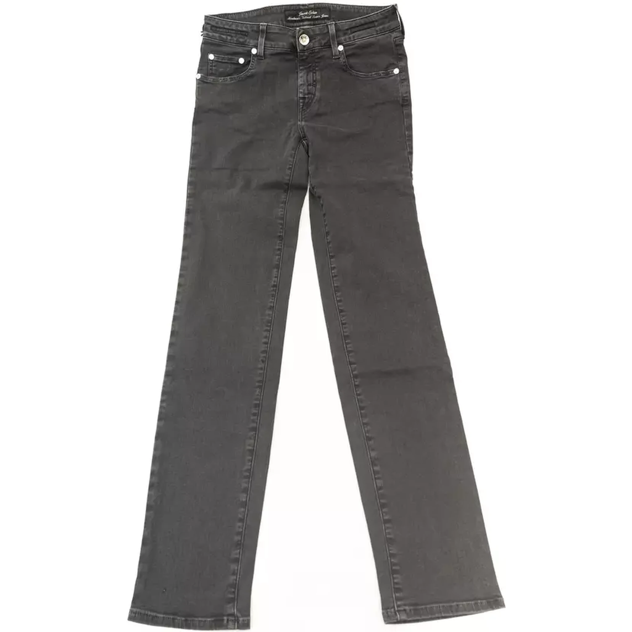 Black Cotton Jeans Denim
