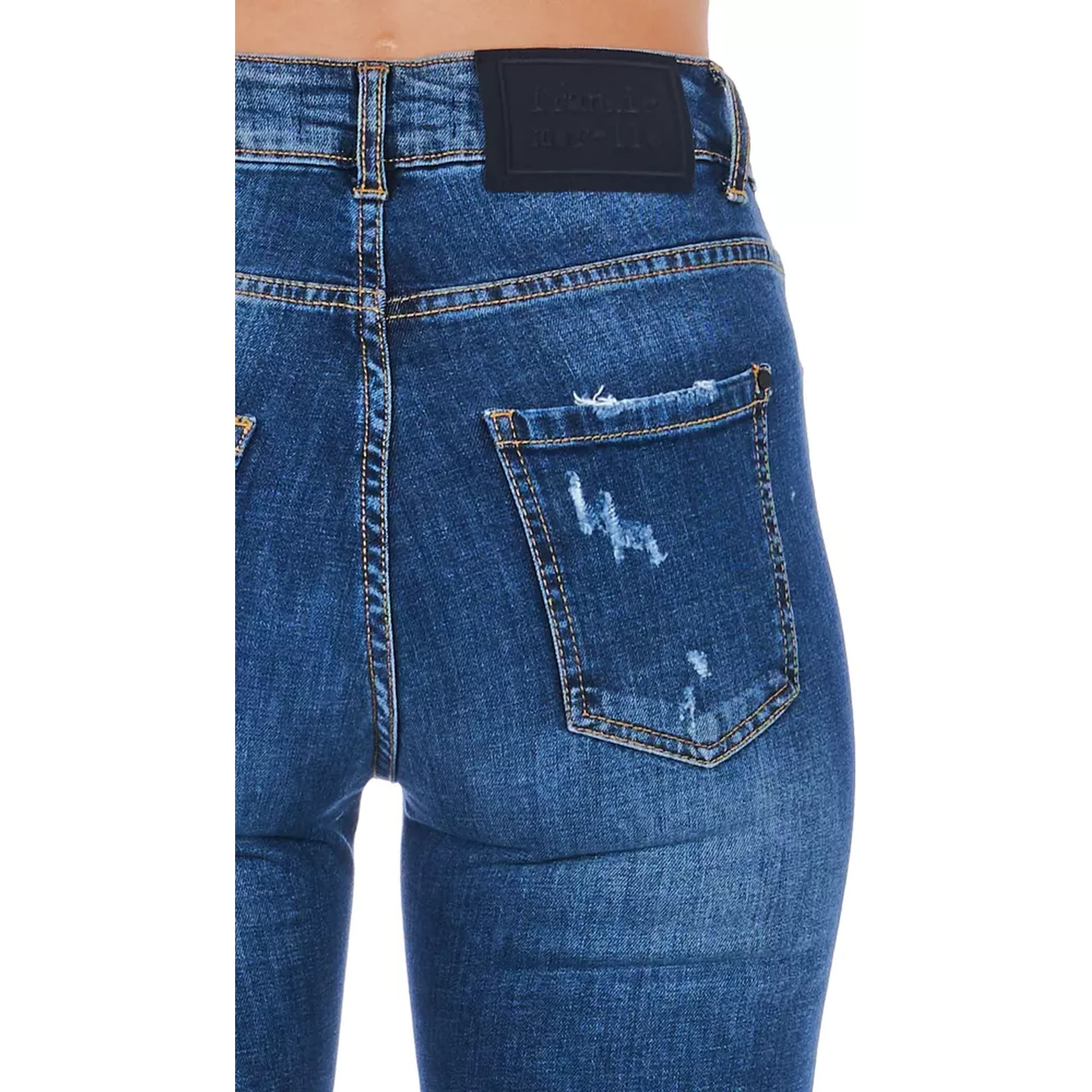 Blue Other Fibres Jeans Denim