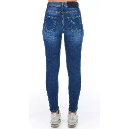 Blue Other Fibres Jeans Denim