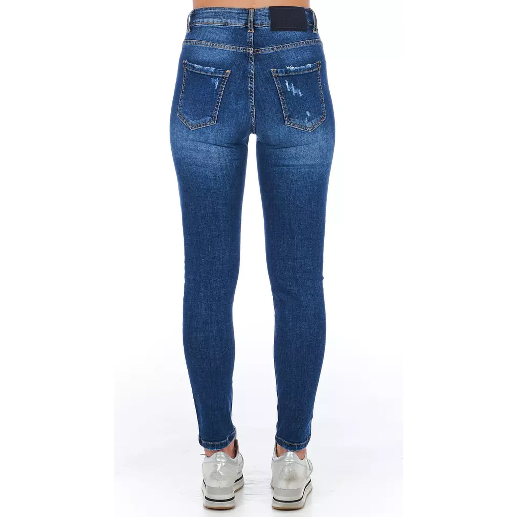 Blue Other Fibres Jeans Denim