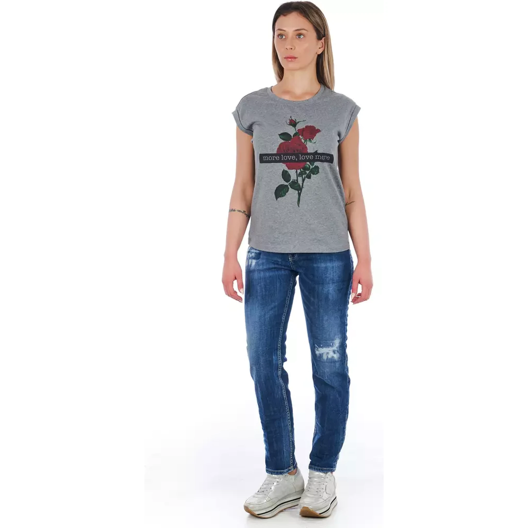 Blue Cotton Jeans Denim