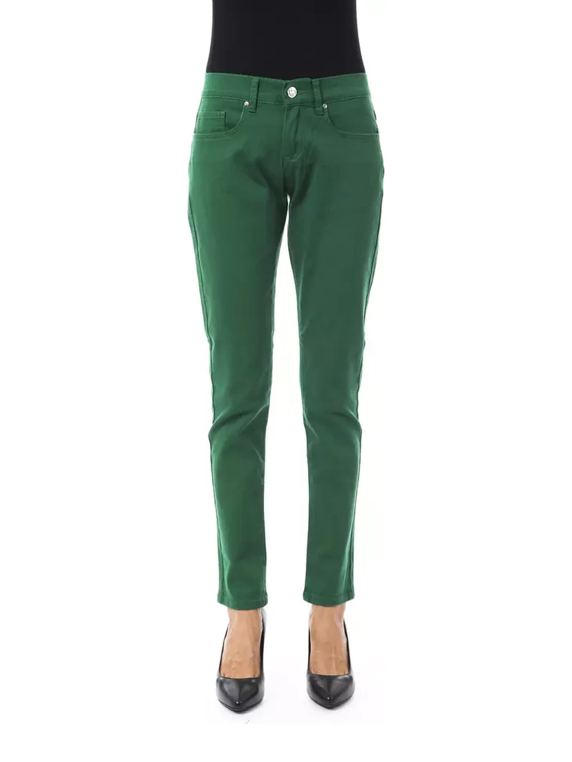 Green Cotton Pant