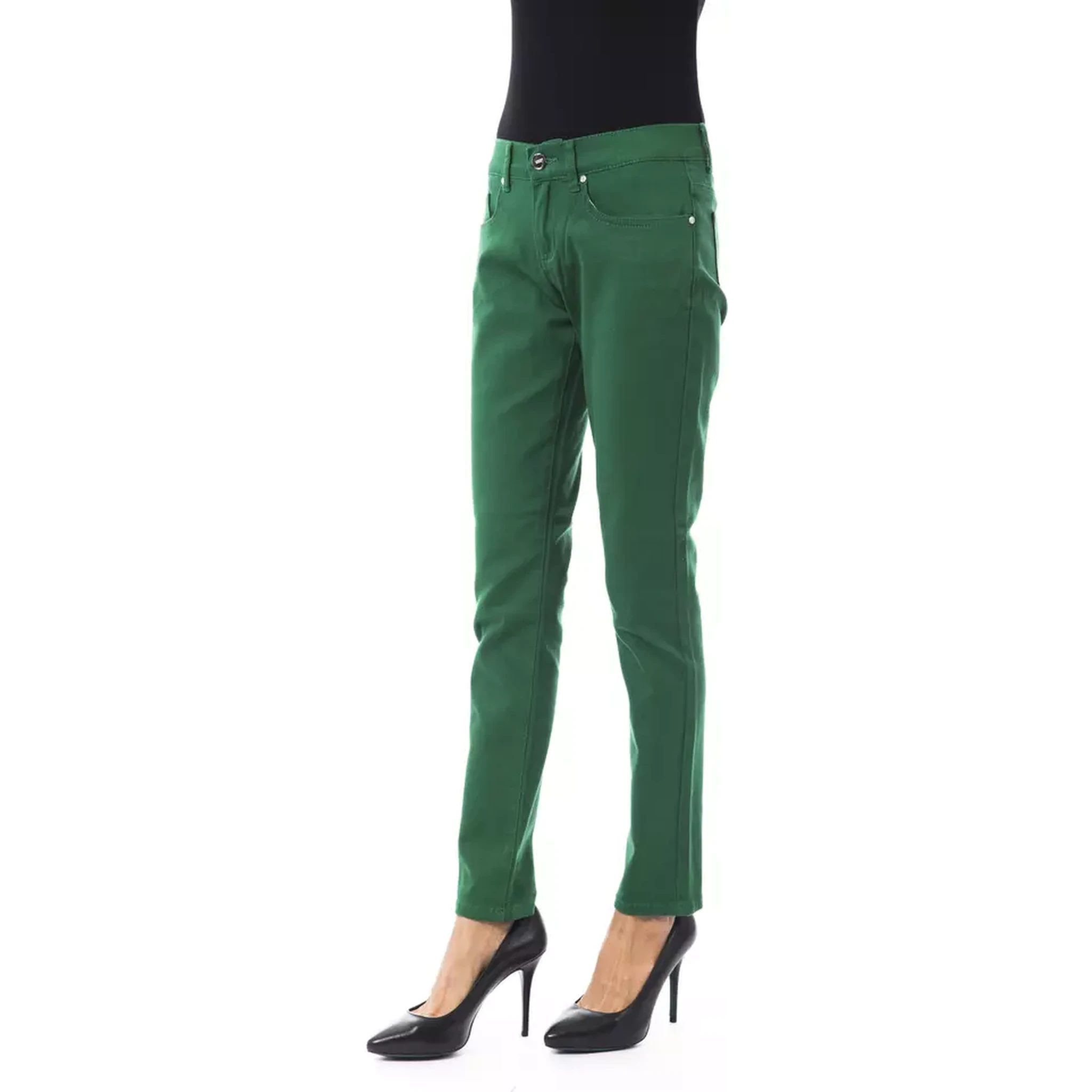 Green Cotton Pant