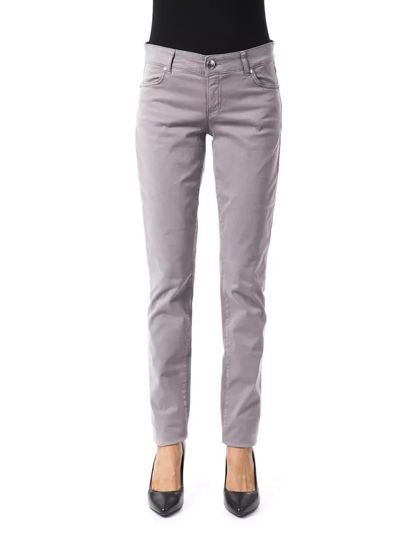 Gray Cotton Pant