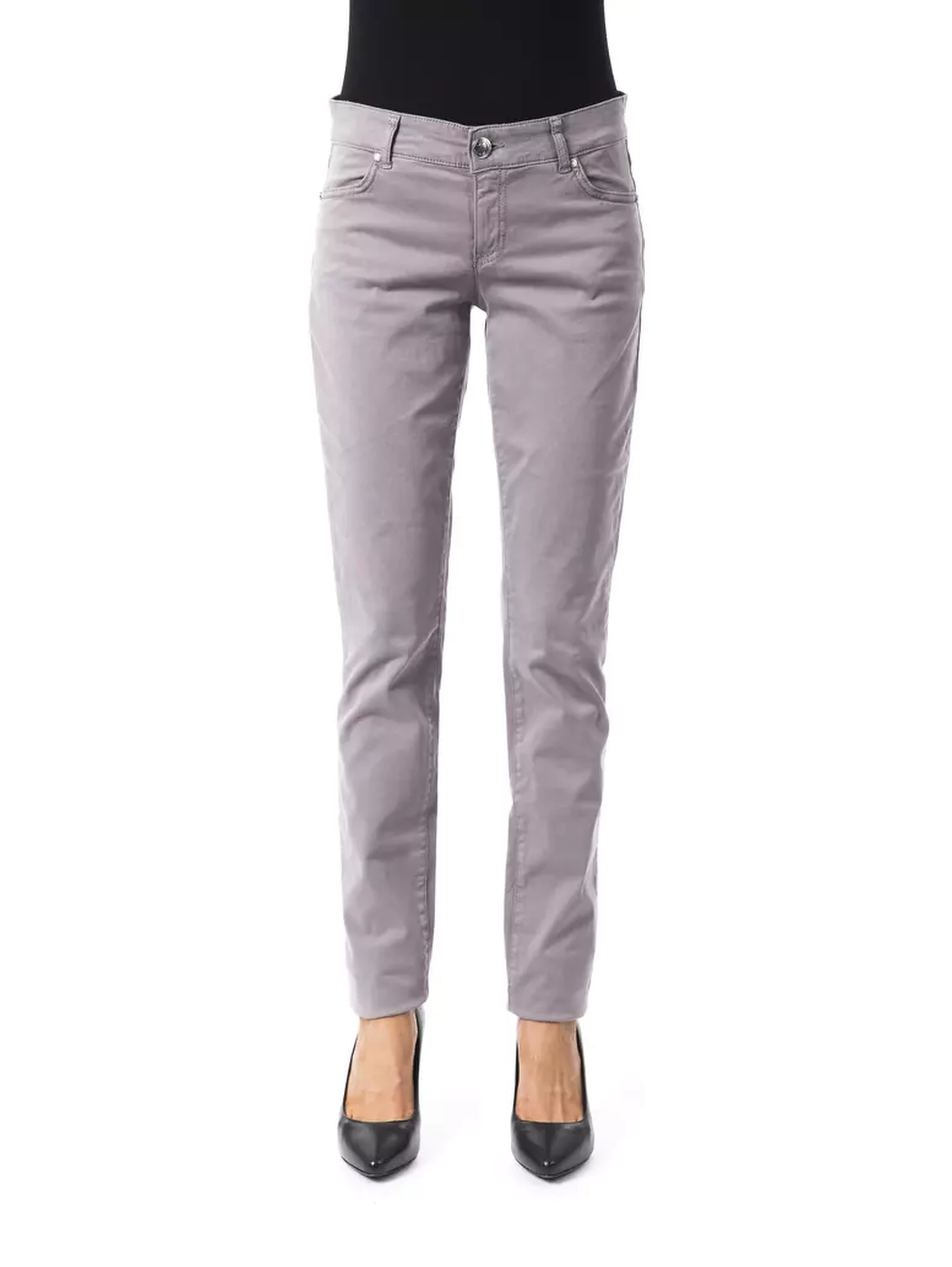 Gray Cotton Pant