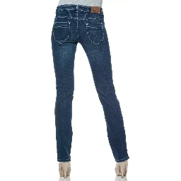 Blue Cotton Jeans Denim