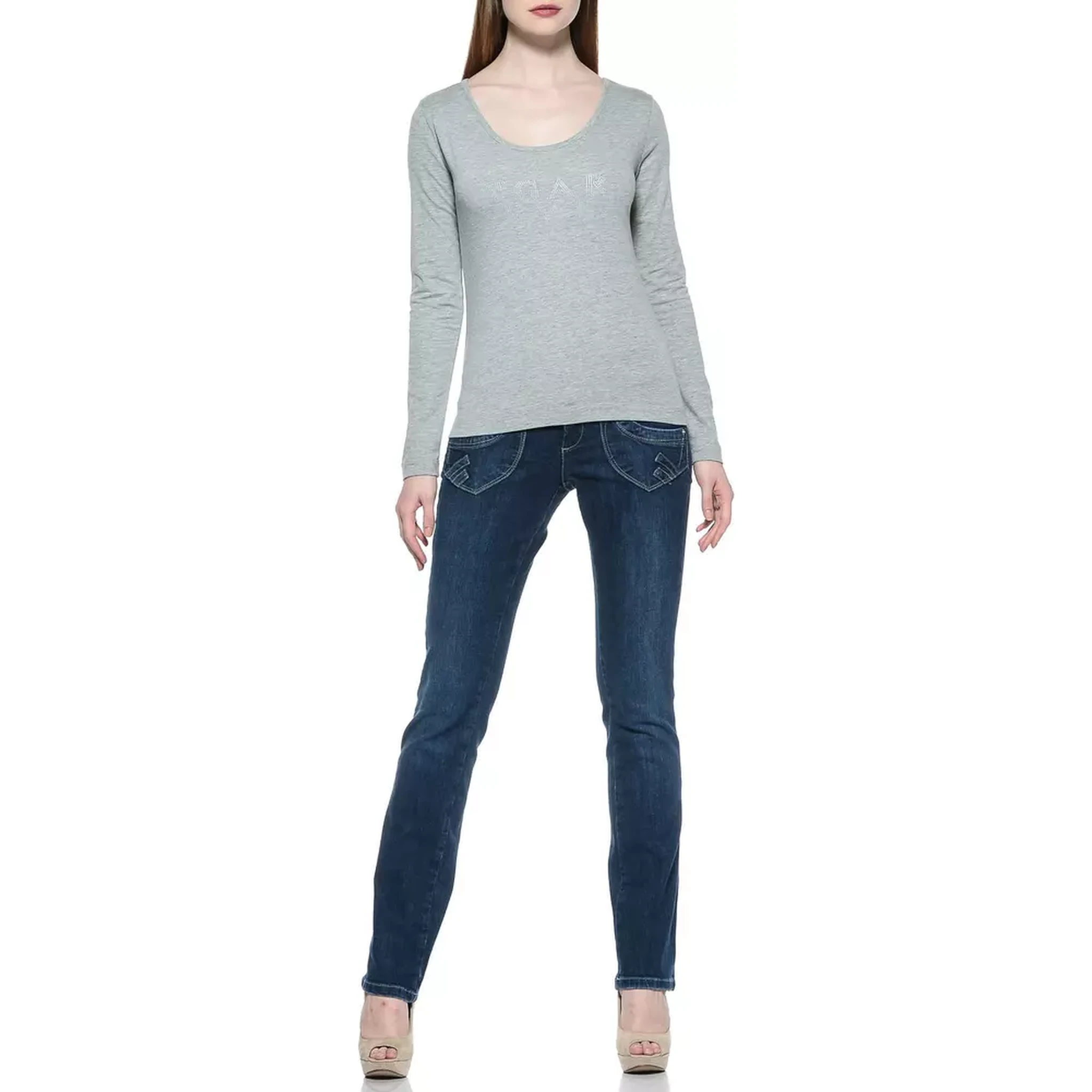 Blue Cotton Jeans Denim