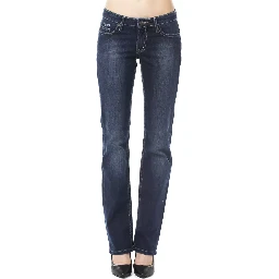 Blue Cotton Jeans Denim
