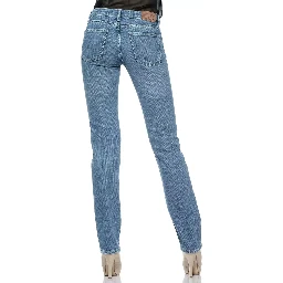 Light Blue Cotton Jeans Denim