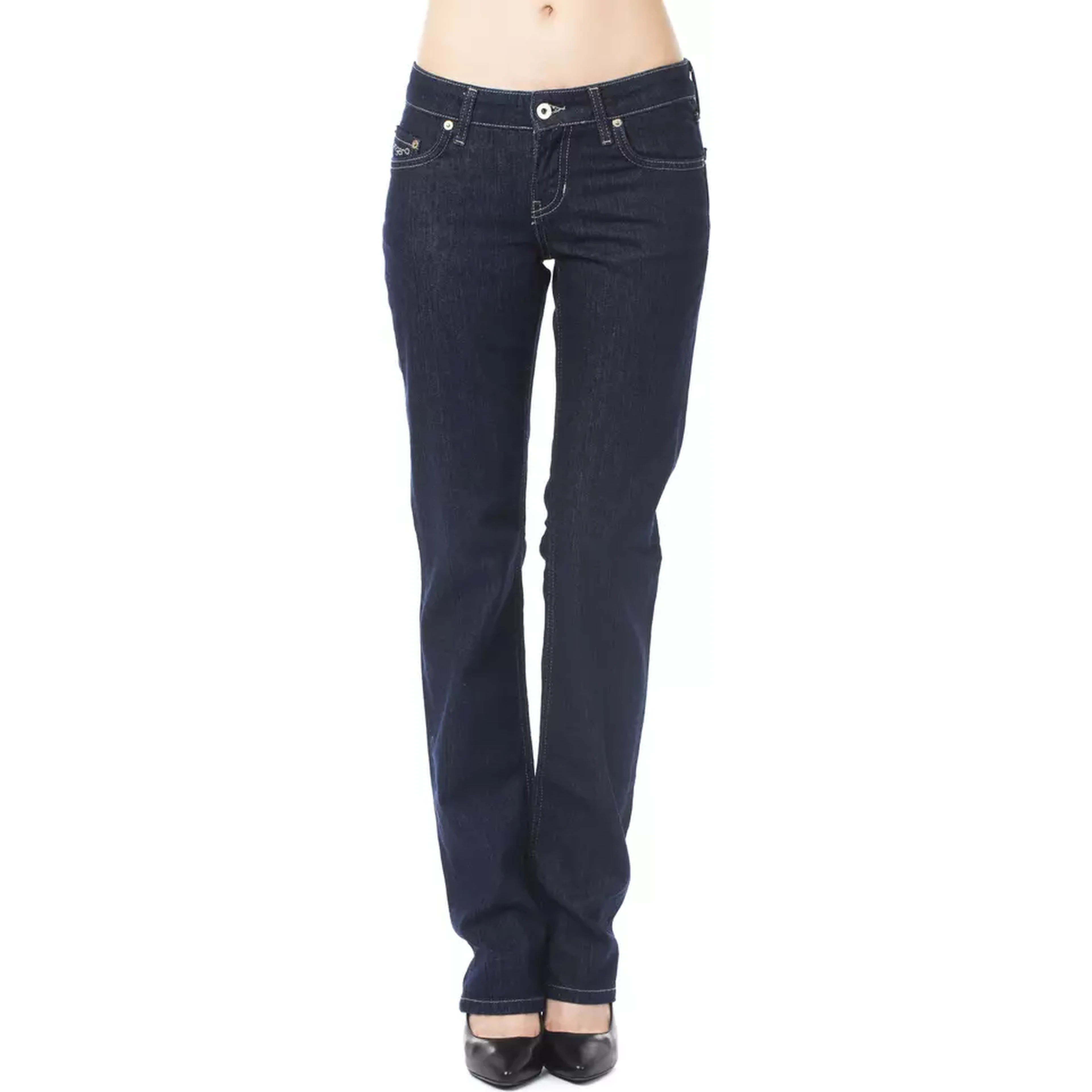 Blue Cotton Jeans Denim