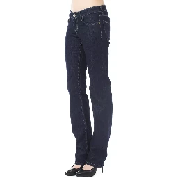 Blue Cotton Jeans Denim