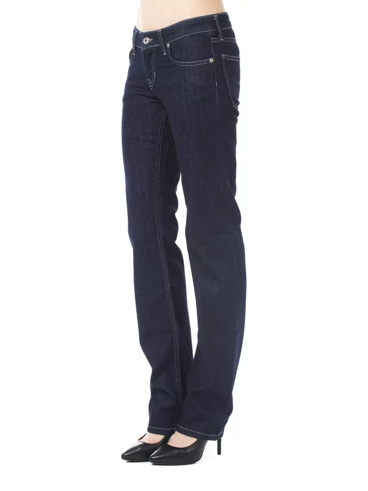 Blue Cotton Jeans Denim alternative