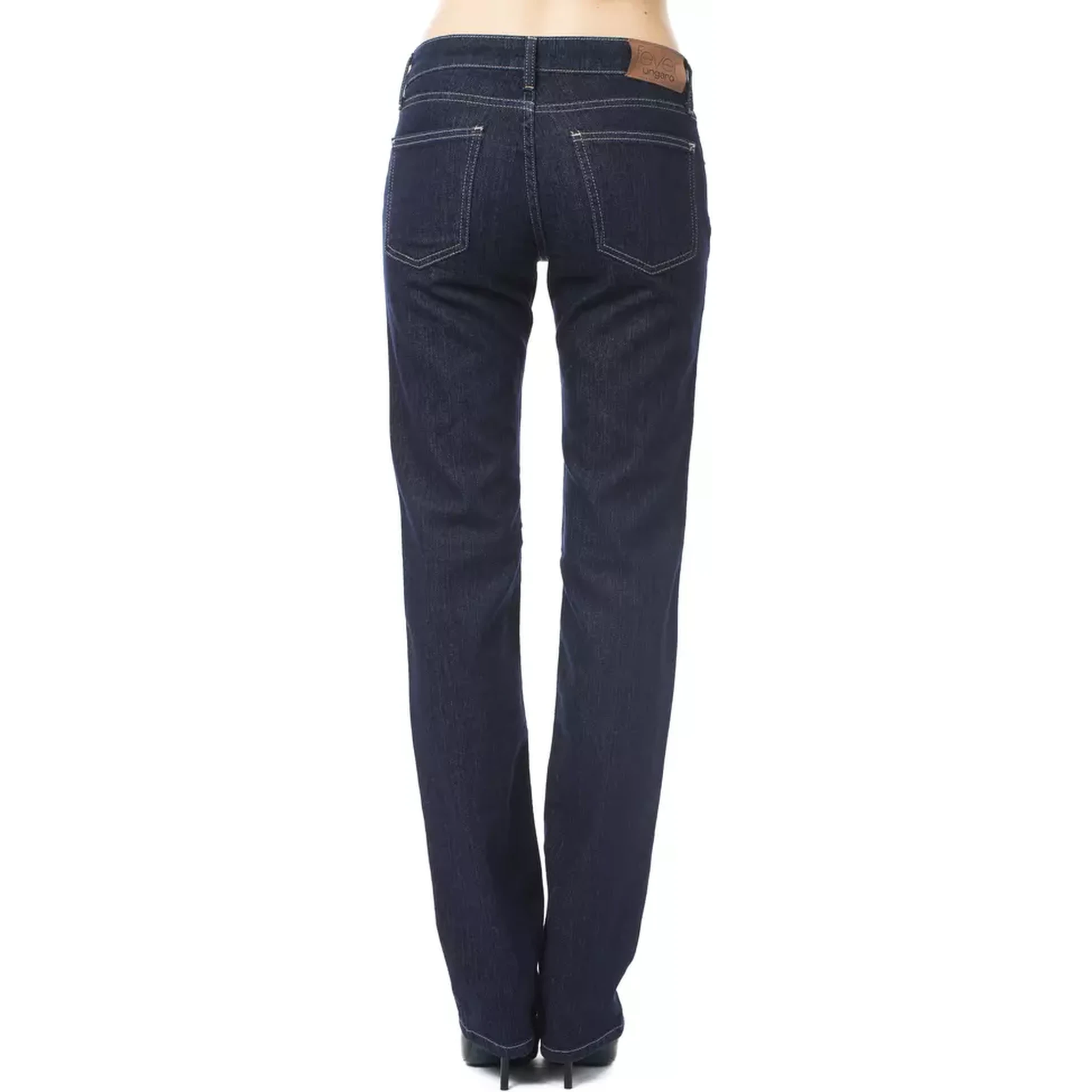Blue Cotton Jeans Denim