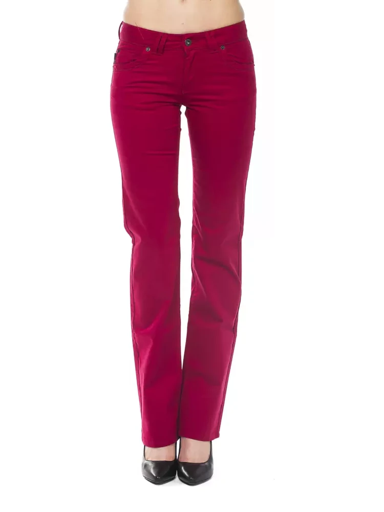Red Cotton Pant
