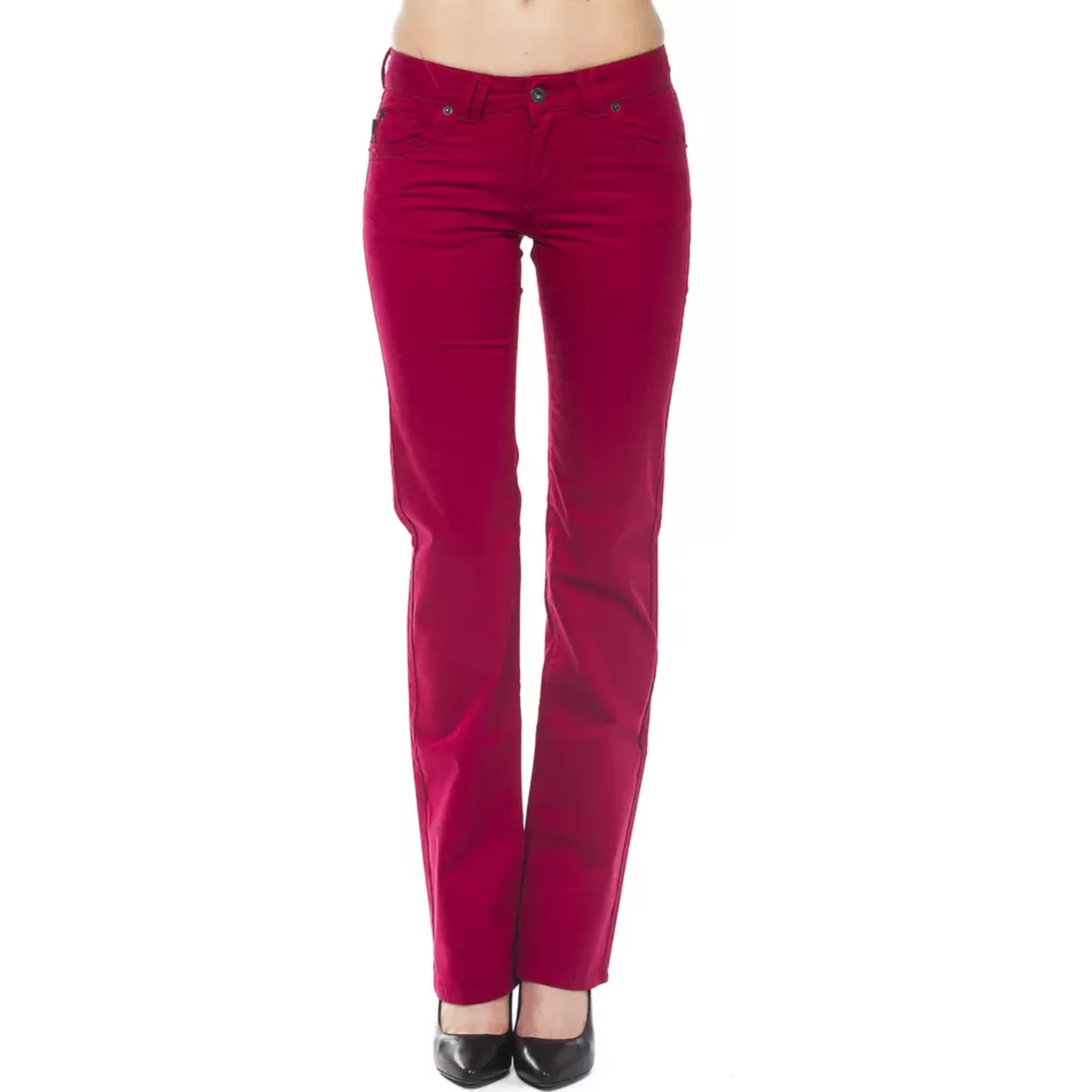 Red Cotton Pant
