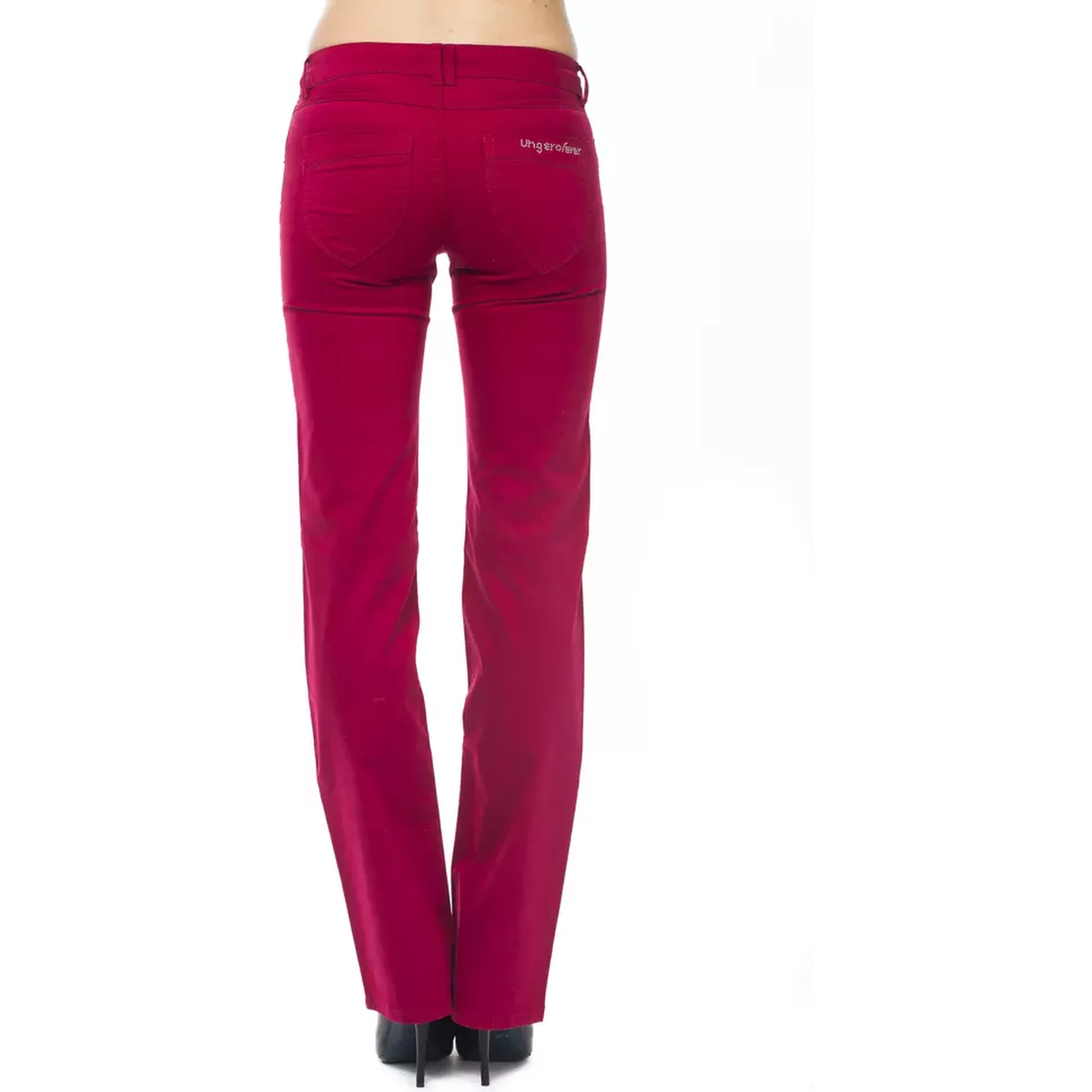 Red Cotton Pant