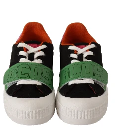 Multicolor Suede Low Top Lace Up Women Sneakers Shoes