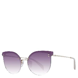 Gold Stainless Steel Sunglasses