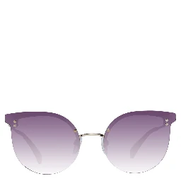 Gold Stainless Steel Sunglasses