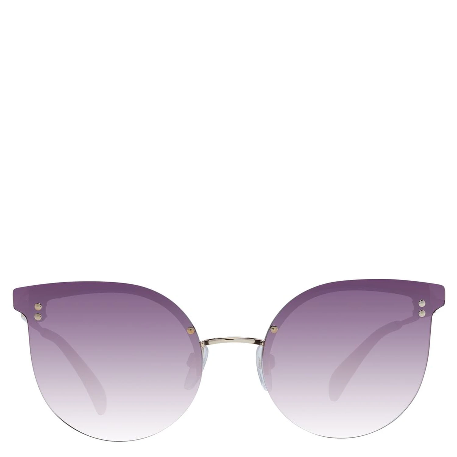 Gold Stainless Steel Sunglasses